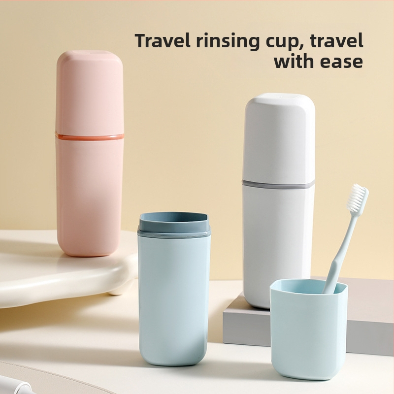 Dantų šepetėlių laikiklis su saugojimo funkcija – PP medžiaga, spausdintas logotipas, pakabinimo būdas: kiti metodai.