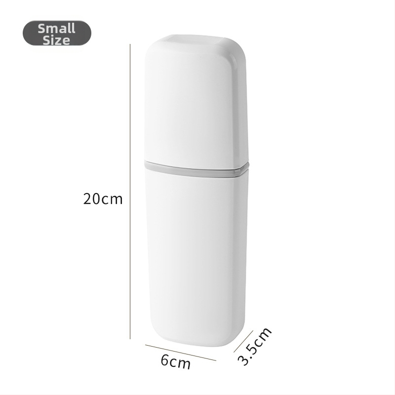 Dantų šepetėlių laikiklis su saugojimo funkcija – PP medžiaga, spausdintas logotipas, pakabinimo būdas: kiti metodai.