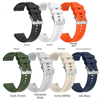 Silicone pulkstņa siksna Huawei GT5pro - sporta stils, 20 g, sprādze ar adatu, universāla saderība