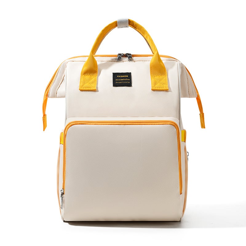 Huangqing σακίδιο μητρότητας, Oxford ύφασμα, αστικός μινιμαλιστικός σχεδιασμός, επεκτάσιμος, ιμάντες ώμου με μαξιλάρι αέρα