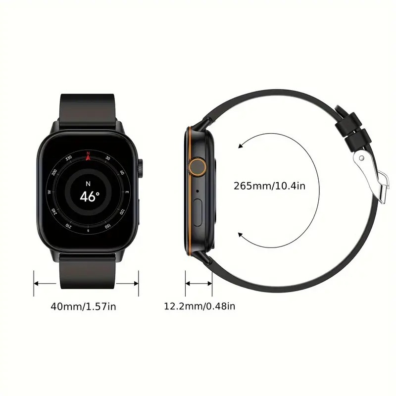 CY900 Έξυπνο ρολόι με TFT οθόνη, κλήσεις Bluetooth, offline Alipay, παρακολούθηση καρδιακού ρυθμού, μέτρηση βημάτων