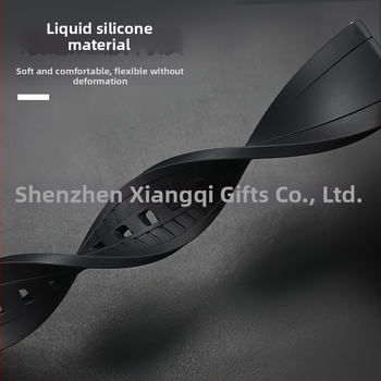 šķidrā silikona pulksteņa siksna Omega Seamaster 300, ātra atvienošana, putekļu izturība, universāla piestiprināšana — Cheung Kei