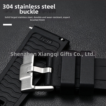 šķidrā silikona pulksteņa siksna Omega Seamaster 300, ātra atvienošana, putekļu izturība, universāla piestiprināšana — Cheung Kei