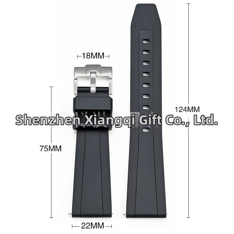 Remienok na hodinky z tekutého silikónu pre Omega Seamaster 300, rýchlo uvoľňovací mechanizmus, odolný voči prachu, univerzálna kompatibilita — Cheung Kei