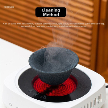 Keraminis arbatos ir kavos filtras su smulkių porų filtru, be popierinio filtro, U tipo arba V tipo filtras, paprastas stilius