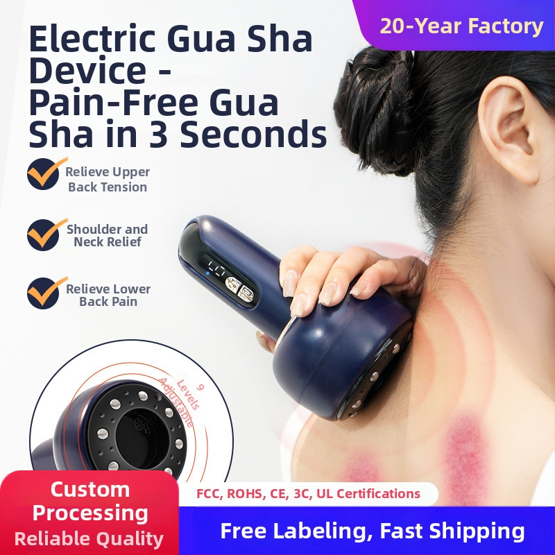 Elektrisks vakuuma kausu un skrāpēšanas instruments mājas lietošanai, modelis XW-670, uzlādējams, pogu vadība, temperatūras regulēšana, maināms ātrums