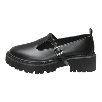 Lopafery – retro štýl, kruhová špička, PU horné, gumová podrážka, výška opätku 3-5 cm