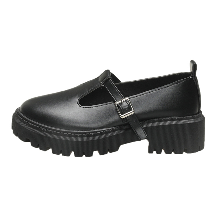 Lopafery – retro štýl, kruhová špička, PU horné, gumová podrážka, výška opätku 3-5 cm