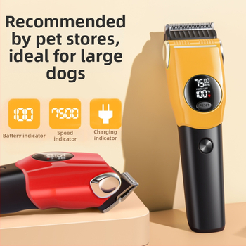 Elektrinis augintinių plaukų kirpimo įrankis šunims ir katėms - ABS korpusas, MS-P1, priežiūros įrankis