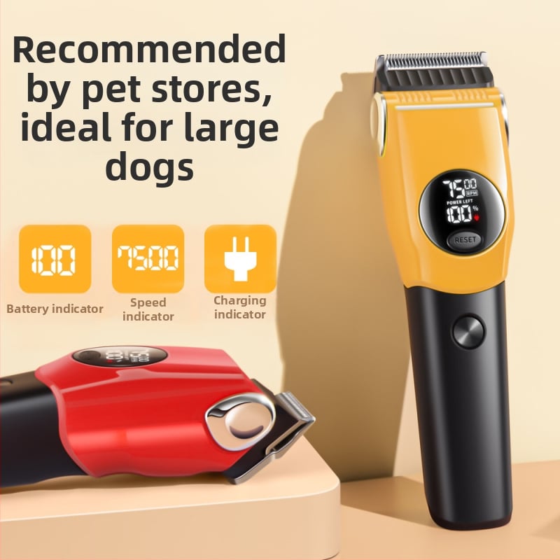 Elektrinis augintinių plaukų kirpimo įrankis šunims ir katėms - ABS korpusas, MS-P1, priežiūros įrankis