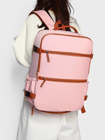 Üzleti utazó hátizsák száraz–nedves rekeszével, uniszex, 12 hüvelykes laptophoz, vízálló Oxford anyagból, 20–35 L