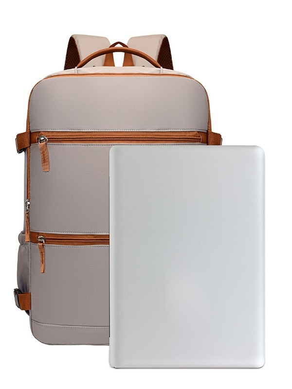 Üzleti utazó hátizsák száraz–nedves rekeszével, uniszex, 12 hüvelykes laptophoz, vízálló Oxford anyagból, 20–35 L