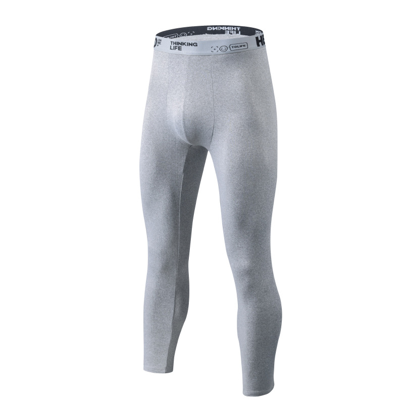 Meeste termilised aluspüksid polüestrist, hingavad, lihtsa kudumi, värviblokk muster, keskjooneline vöökoht