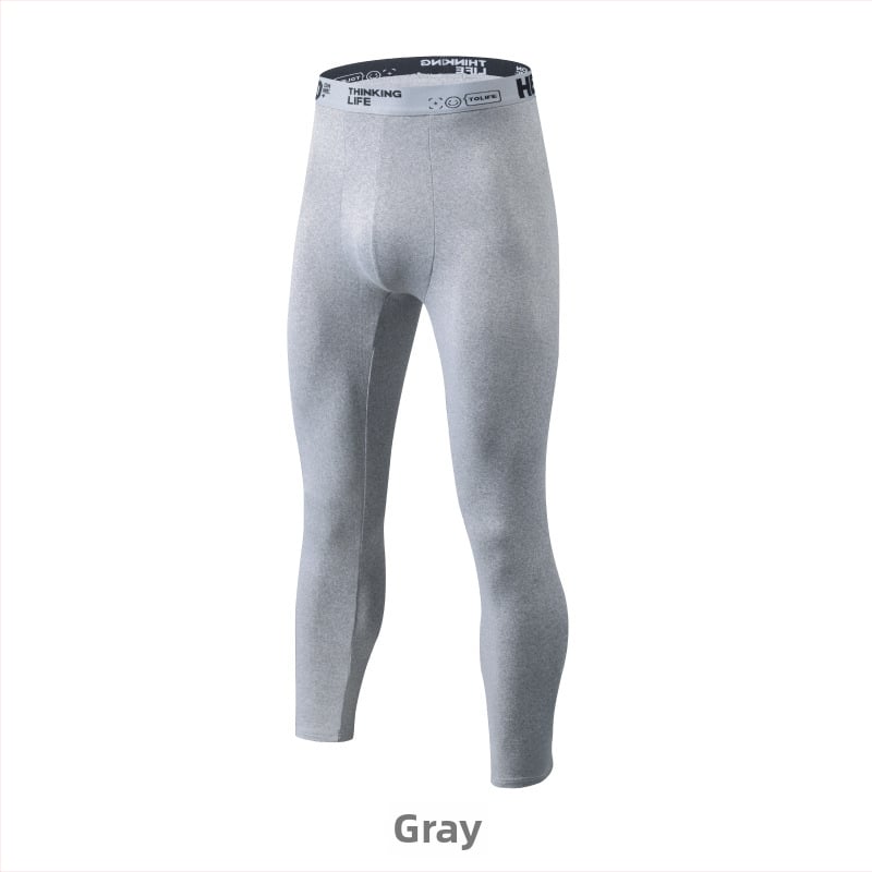 Meeste termilised aluspüksid polüestrist, hingavad, lihtsa kudumi, värviblokk muster, keskjooneline vöökoht