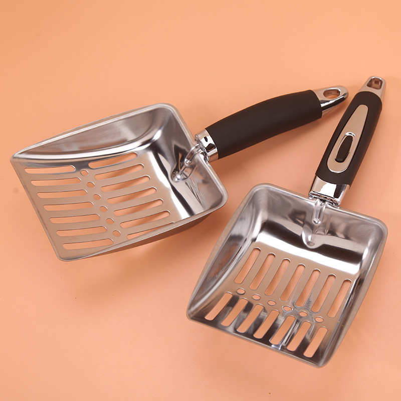 Lopatica od nehrđajućeg čelika za mačji i pseći izmet, alat za čišćenje kućnih ljubimaca, nije uvezeno, dostupna privatna marka