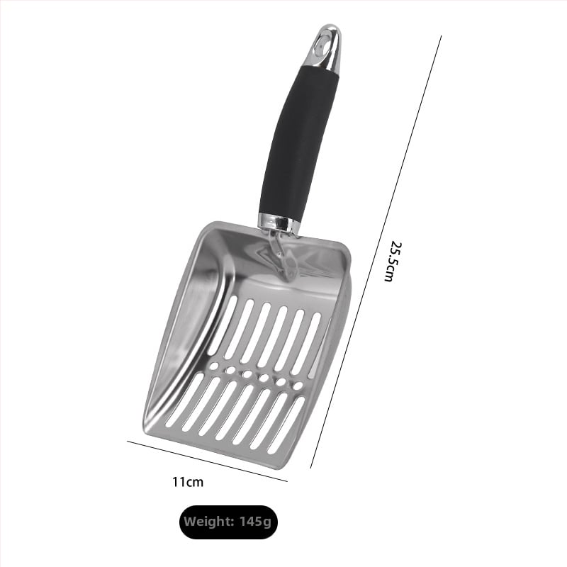 Lopatica od nehrđajućeg čelika za mačji i pseći izmet, alat za čišćenje kućnih ljubimaca, nije uvezeno, dostupna privatna marka