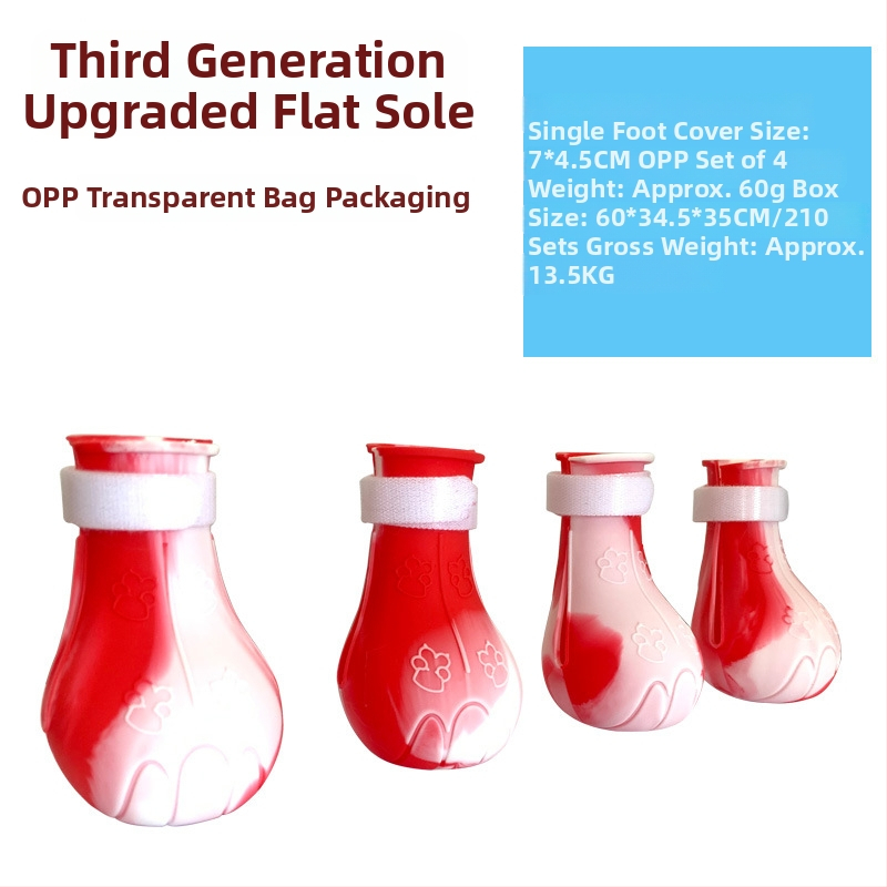 Hao Rui Silikoniniai katės bateliai – katės letenų gaubteliai, laisvalaikio stilius