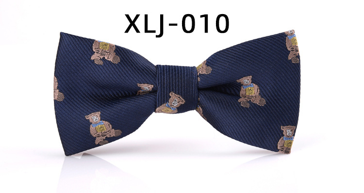 Παιδικό παπιγιόν πολυεστερικό, κορεατικού στυλ, unisex, γεωμετρικό σχέδιο, επίπεδη κεφαλή, ατομικά συσκευασμένο