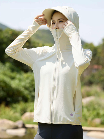 Woodpecker UPF50+ lagana, prozračna vanjska jakna s kapuljom, unisex