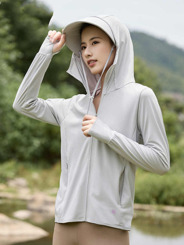 Woodpecker UPF50+ lagana, prozračna vanjska jakna s kapuljom, unisex