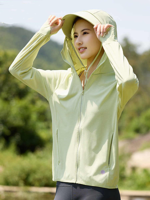 Woodpecker UPF50+ lagana, prozračna vanjska jakna s kapuljom, unisex