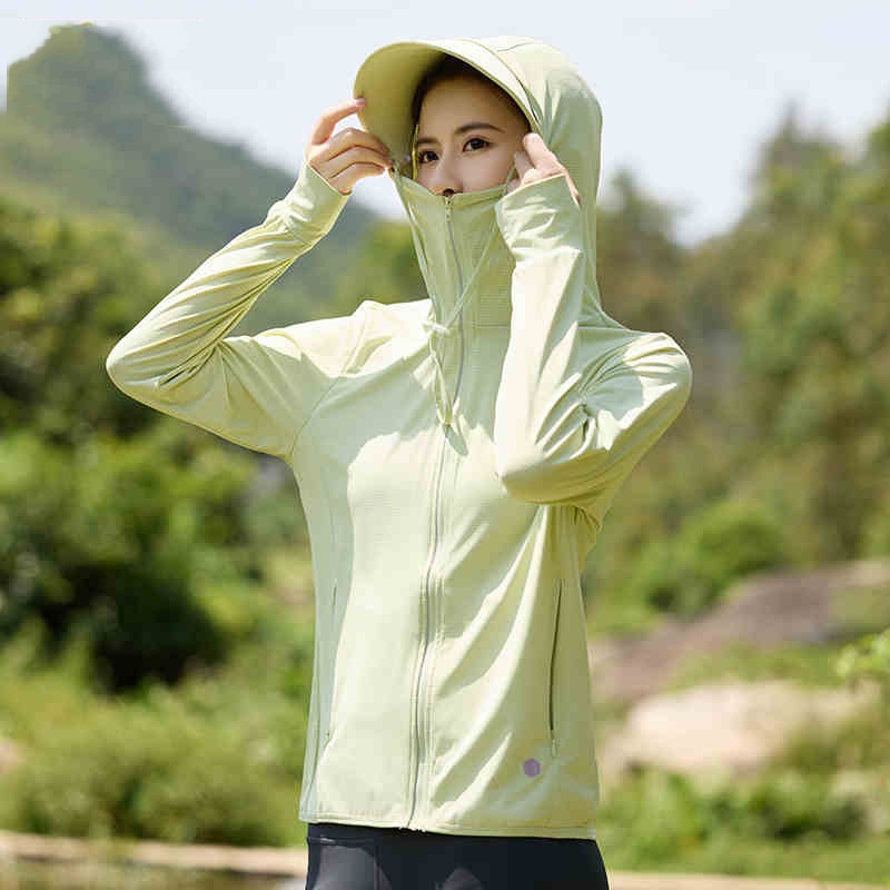 Woodpecker UPF50+ lagana, prozračna vanjska jakna s kapuljom, unisex