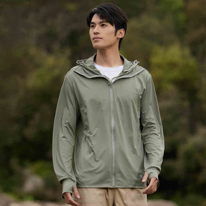 Woodpecker UPF50+ lagana, prozračna vanjska jakna s kapuljom, unisex