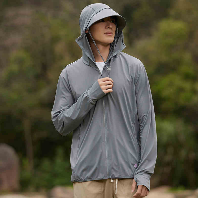 Woodpecker UPF50+ lagana, prozračna vanjska jakna s kapuljom, unisex