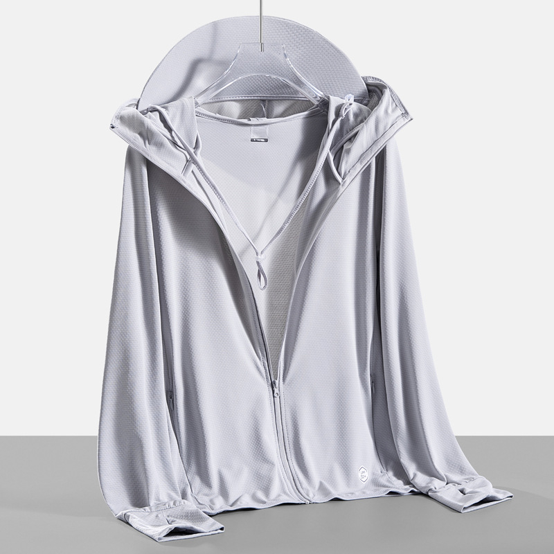 Unisex windbreaker s UV zaštitom, brzo sušenje, prozračnost, kapuljačom koja se može ukloniti