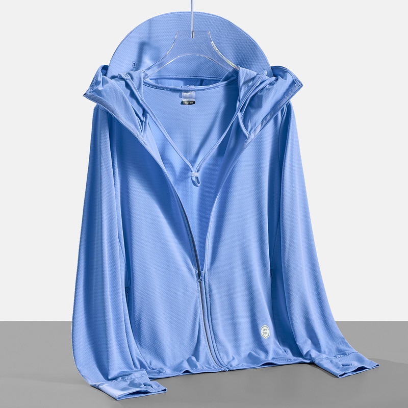 Unisex windbreaker s UV zaštitom, brzo sušenje, prozračnost, kapuljačom koja se može ukloniti