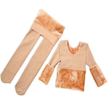 Costum de dans pentru copii, stil latino, căptușit cu fleece, material nylon 88%, sezon de iarnă