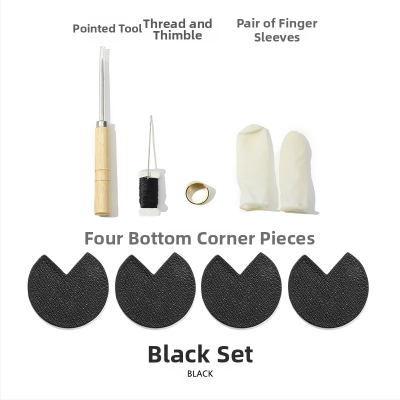 Maišo kampų apsauga, viršutinio sluoksnio karvės odos, ultralengvas, vienos spalvos, laisvalaikio kelionės stilius