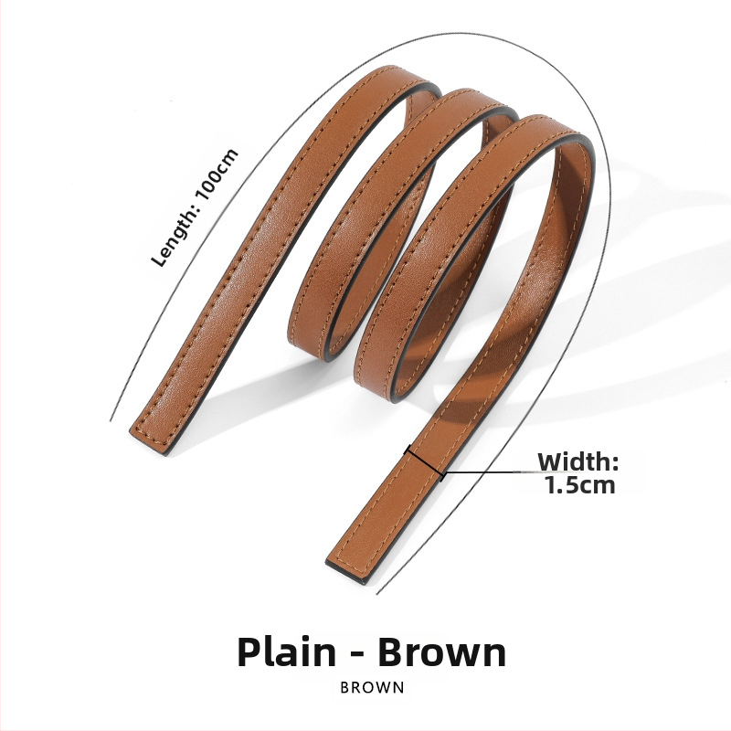 Karvės odos pečių juosta – ultra lengva, vientisas raštas, laisvalaikio kelionių stilius, 2024 m. pavasaris, Mahuangshi