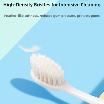 Rankinė dantų šepetėlis Frog QT971, 2 vnt. rinkinys, bendram valymui.