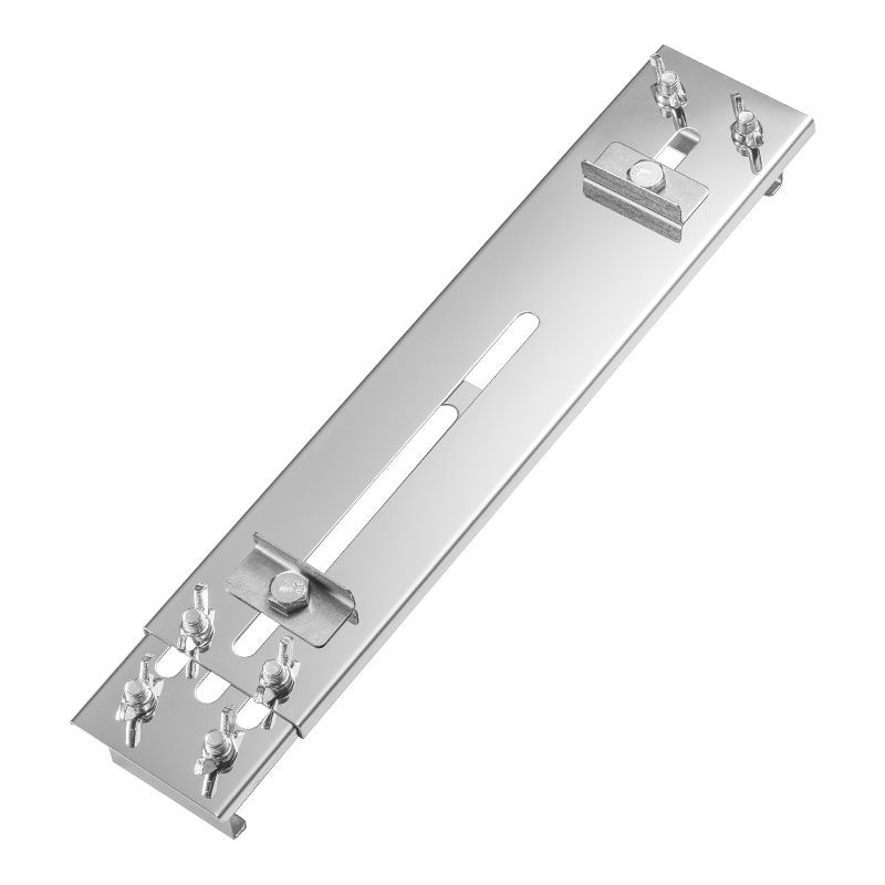 Nerūdijančio plieno peilių šlifavimo laikiklis su pagrindu šlifuokliams, reguliuojamas, tvirtas, ypač stora konstrukcija