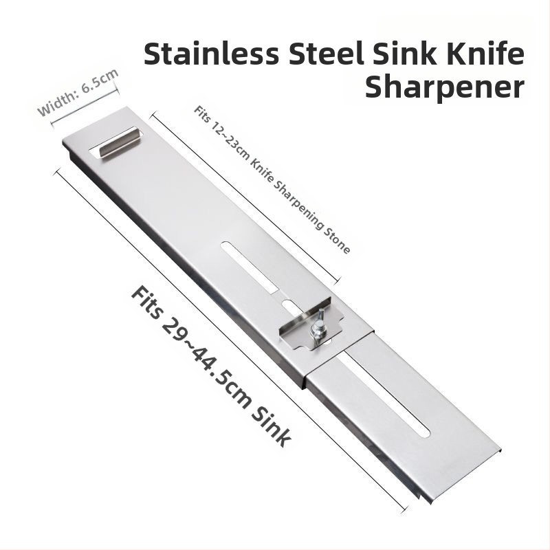 Nerūdijančio plieno peilių šlifavimo laikiklis su pagrindu šlifuokliams, reguliuojamas, tvirtas, ypač stora konstrukcija