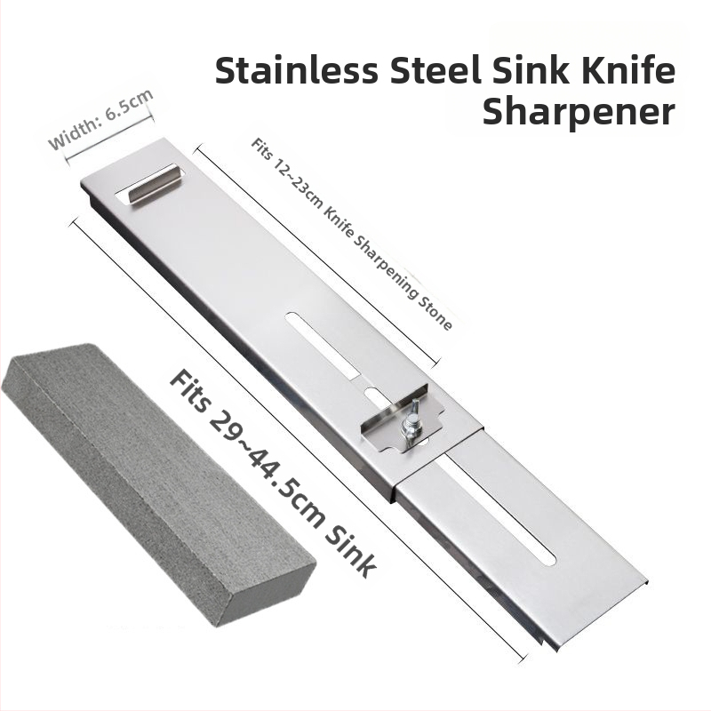 Nerūdijančio plieno peilių šlifavimo laikiklis su pagrindu šlifuokliams, reguliuojamas, tvirtas, ypač stora konstrukcija