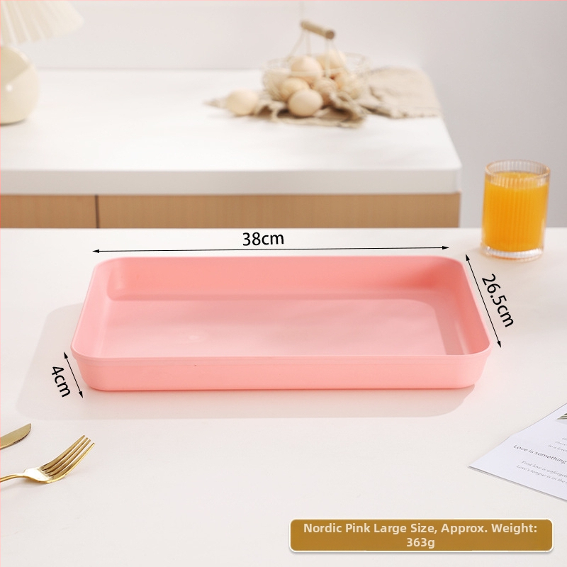 PP Nordic kvadratinis padėklas serviravimui, vienos spalvos dizainas, arbatai ir kavai, su logotipu