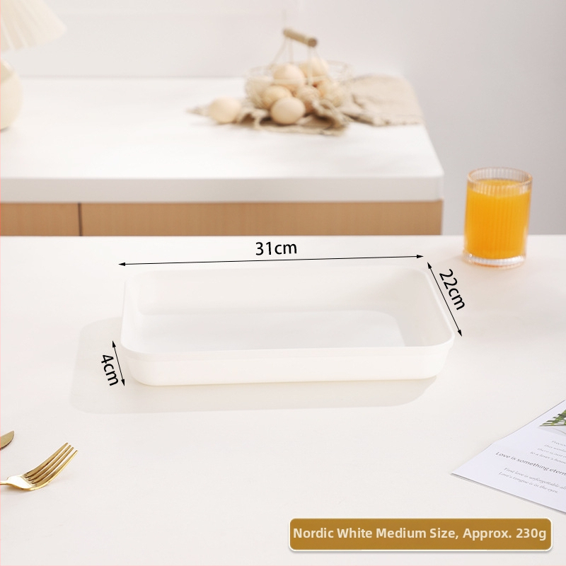 PP Nordic kvadratinis padėklas serviravimui, vienos spalvos dizainas, arbatai ir kavai, su logotipu