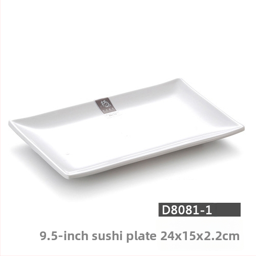 Melaminė lėkštė, kvadratinė forma, šiuolaikinio minimalistinio stiliaus (Medžiaga: Melaminas; Forma: Kvadratinė; Stilius: Šiuolaikinis Minimalizmas; Mikrobangų krosnelė: Nėra prieinama; Logotipo spausdinimas: Įmanoma)