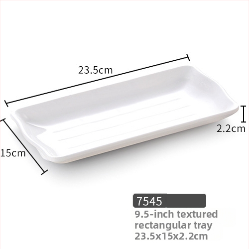 Melaminė lėkštė, kvadratinė forma, šiuolaikinio minimalistinio stiliaus (Medžiaga: Melaminas; Forma: Kvadratinė; Stilius: Šiuolaikinis Minimalizmas; Mikrobangų krosnelė: Nėra prieinama; Logotipo spausdinimas: Įmanoma)