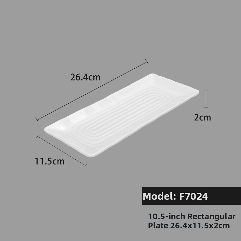 Melaminė lėkštė, kvadratinė forma, šiuolaikinio minimalistinio stiliaus (Medžiaga: Melaminas; Forma: Kvadratinė; Stilius: Šiuolaikinis Minimalizmas; Mikrobangų krosnelė: Nėra prieinama; Logotipo spausdinimas: Įmanoma)
