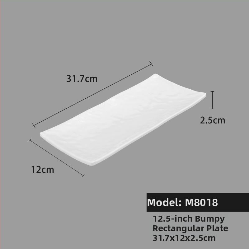 Melaminė lėkštė, kvadratinė forma, šiuolaikinio minimalistinio stiliaus (Medžiaga: Melaminas; Forma: Kvadratinė; Stilius: Šiuolaikinis Minimalizmas; Mikrobangų krosnelė: Nėra prieinama; Logotipo spausdinimas: Įmanoma)