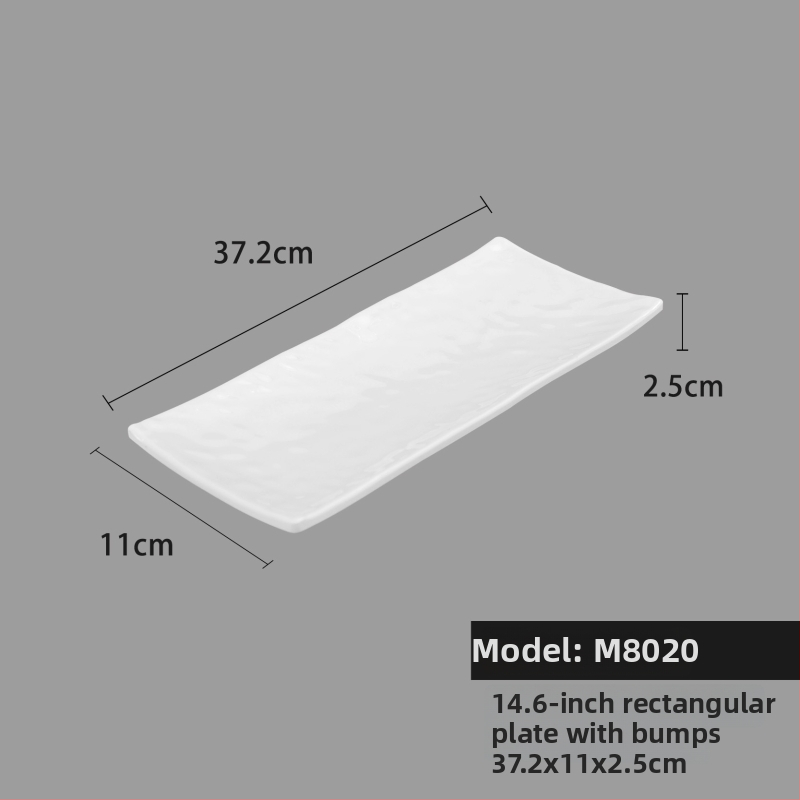 Melaminė lėkštė, kvadratinė forma, šiuolaikinio minimalistinio stiliaus (Medžiaga: Melaminas; Forma: Kvadratinė; Stilius: Šiuolaikinis Minimalizmas; Mikrobangų krosnelė: Nėra prieinama; Logotipo spausdinimas: Įmanoma)
