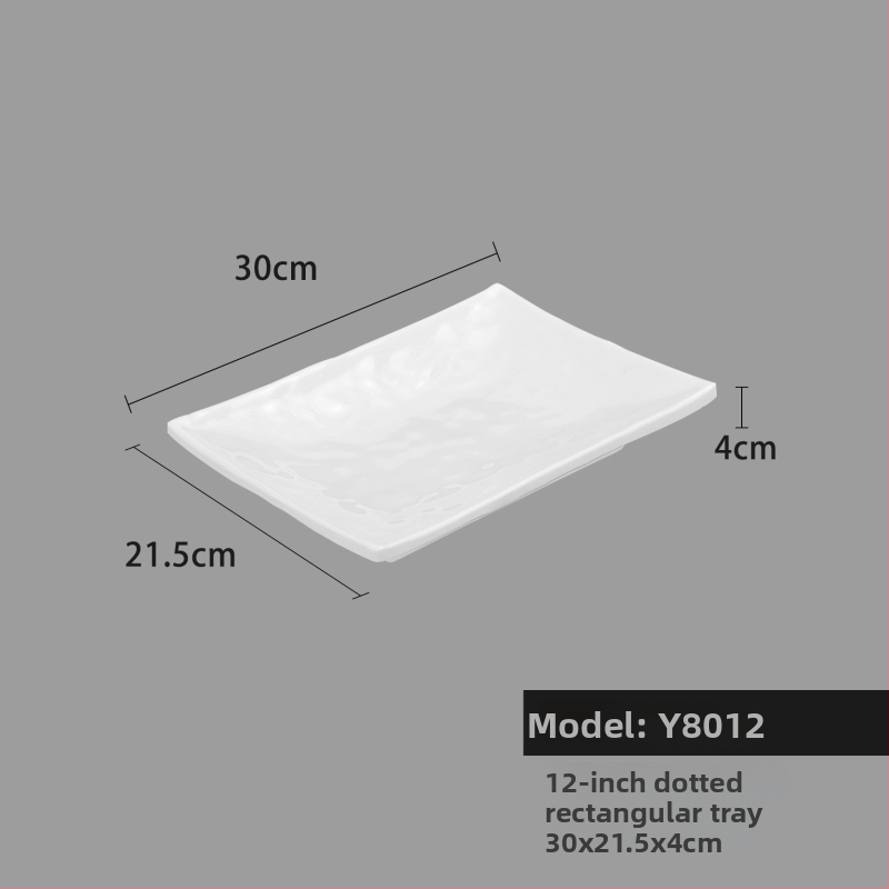 Melaminė lėkštė, kvadratinė forma, šiuolaikinio minimalistinio stiliaus (Medžiaga: Melaminas; Forma: Kvadratinė; Stilius: Šiuolaikinis Minimalizmas; Mikrobangų krosnelė: Nėra prieinama; Logotipo spausdinimas: Įmanoma)