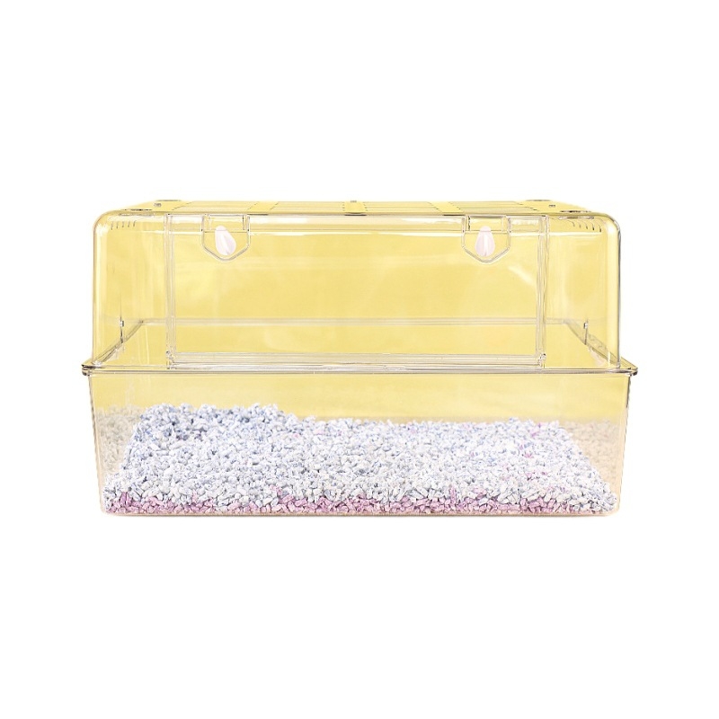 Skaidrus plastikinis hamsterio narvas