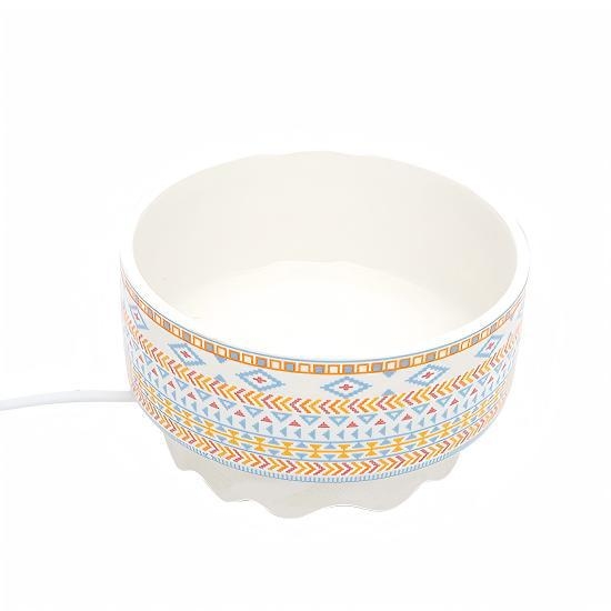 Keramička posuda za vodu za mačke s konstantnom temperaturom grijanja i izolacijom