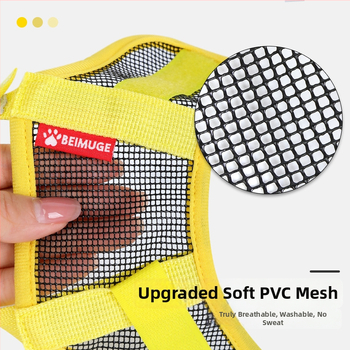 Šuns nosies kaukė – prieš įkandimą, prieš lojimą, kvėpuojanti, reguliuojama, su gėrimo funkcija