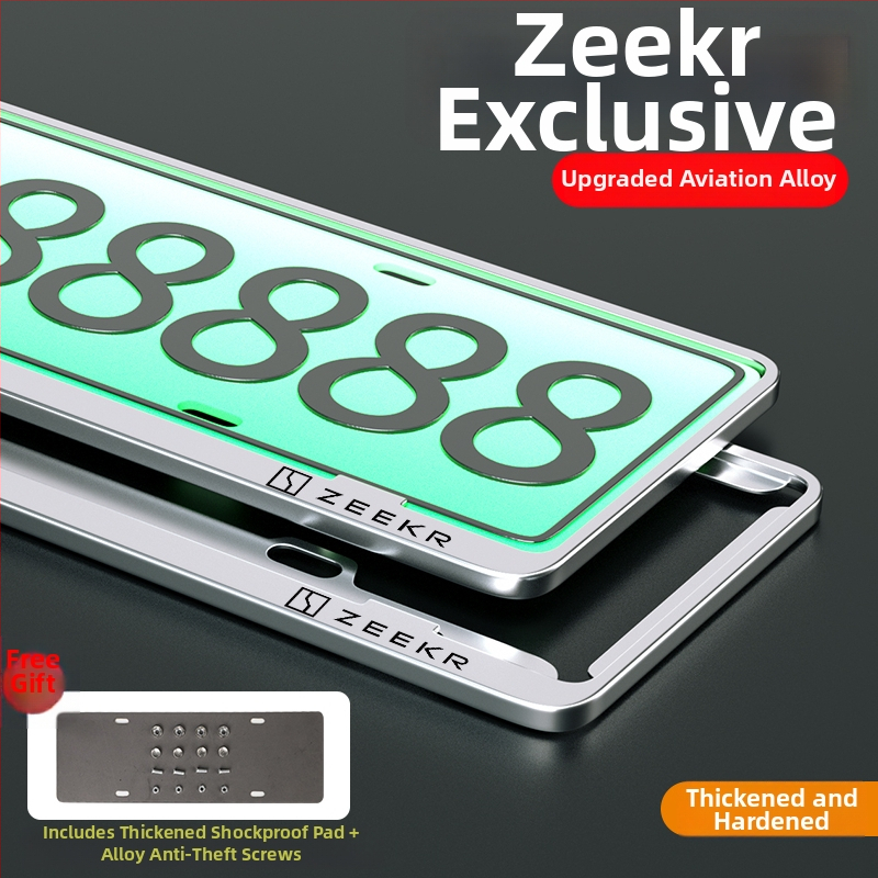 Alumiinium-magneesiumist numbrimount uusenergia sõidukitele; universaalne sobivus