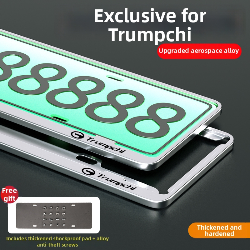 Alumiinium-magneesiumist numbrimount uusenergia sõidukitele; universaalne sobivus